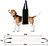 Dog rear lift harness